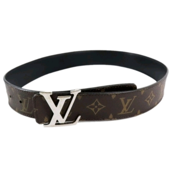 Louis Vuitton Accessories - Louis Vuitton Reversible Brown/ Black (Unisex)Monogram LV Logo Belt Sz 95/38 LV